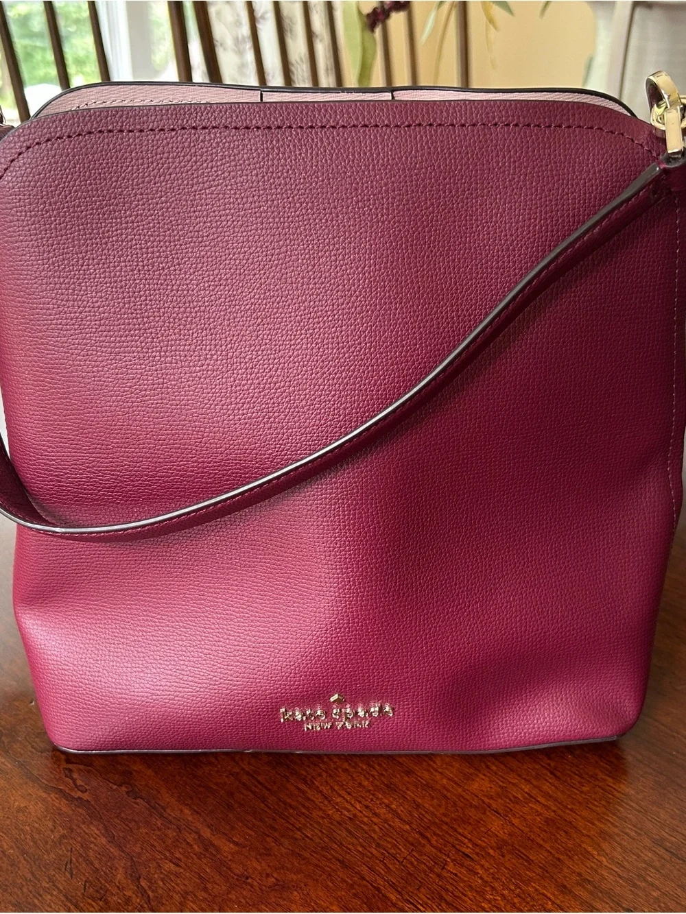 kate spade Dark Red Crossbody Tote